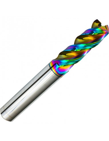 AL331 Fresa 3 llavis helicoïdal variable DLC...