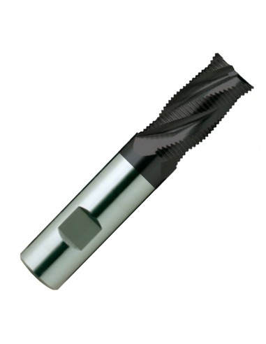 EQ753 Fresa de 3-6 llavis desbast fi HSS Co8%