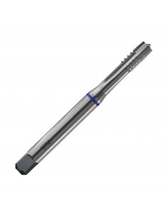 TC622 Mascle ALU recte brillant METRIC M2-M12 dent...