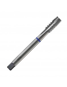 TC622 Macho ALU recto brillante METRICO M14-M30 diente...